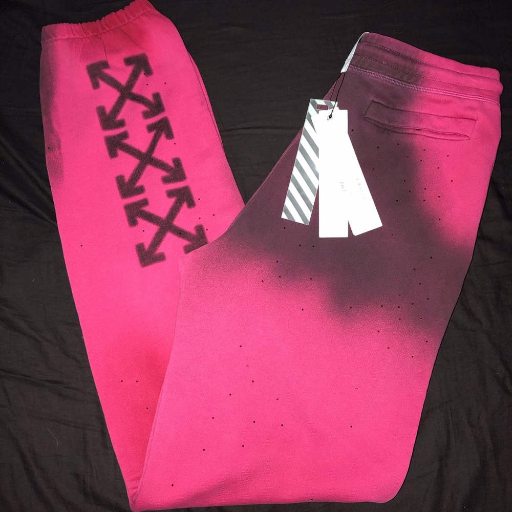 Off white Spray Logo Track Pants (sweatpants)